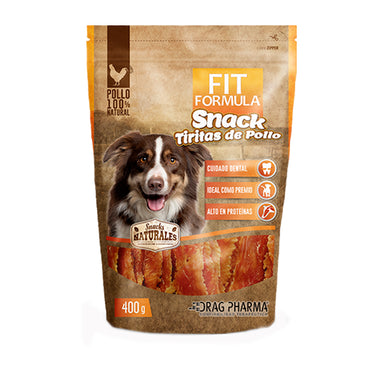 Fit Formula Snack Natural Tiritas de Pollo 400gr